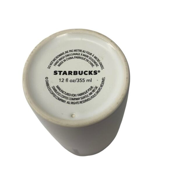 STARBUCKS CERAMIC CHRISTMAS COFFE MUG, COFFE CUP. - Picture 7 of 7